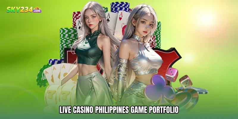 Live casino Philippines Game Portfolio