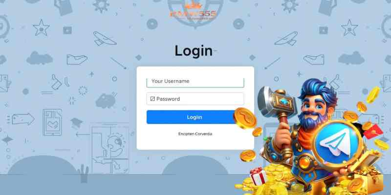 Secure and user-friendly login interface with encrypted connection indicator.