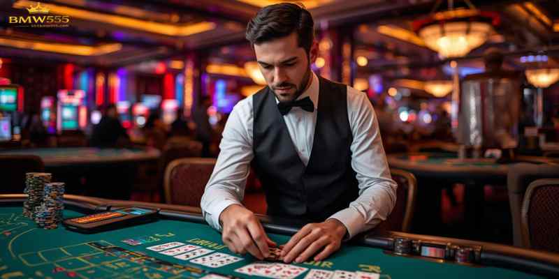 Live Dealer in Action