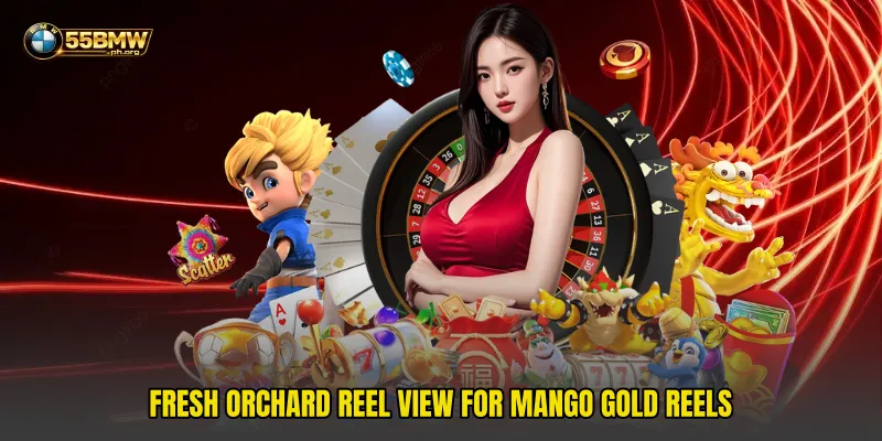 Fresh orchard reel view for Mango Gold Reels