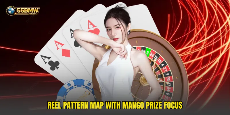 Reel pattern map with mango prize focus